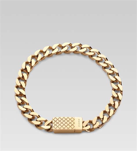 bracelet gucci homme or|gucci gold bracelets for men.